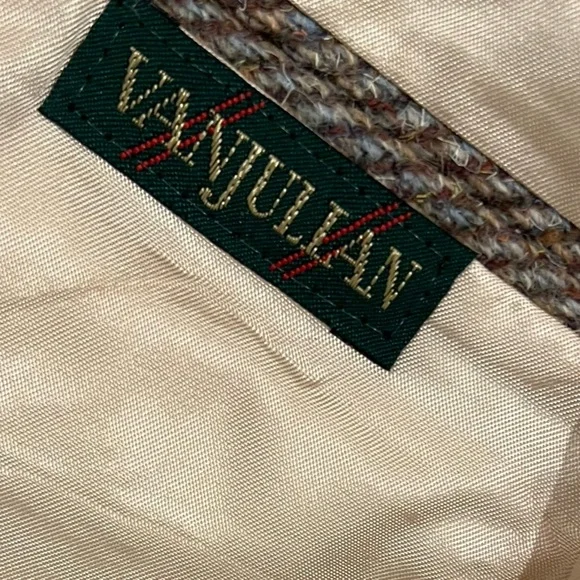 Vintage brown tweed quintessential fall winter blazer - Picture 10 of 15